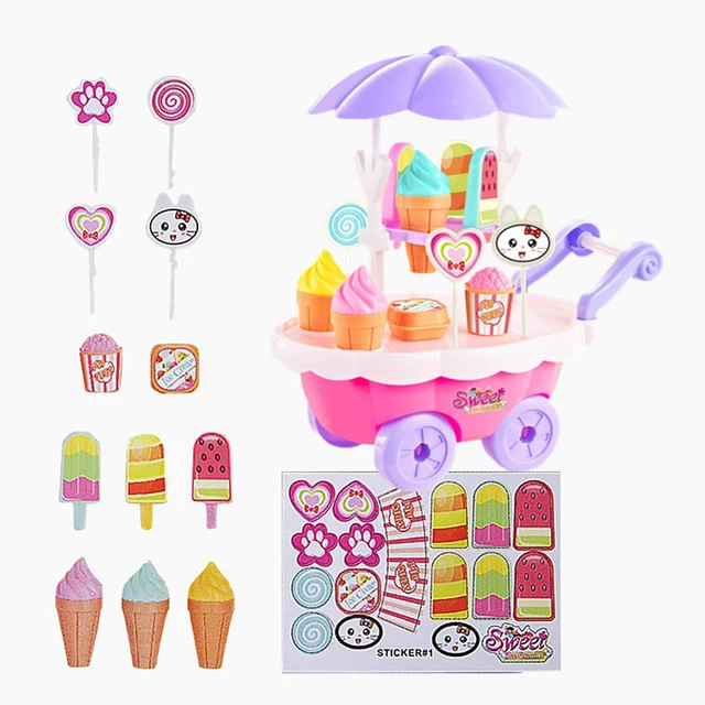 ice cream shop toy set