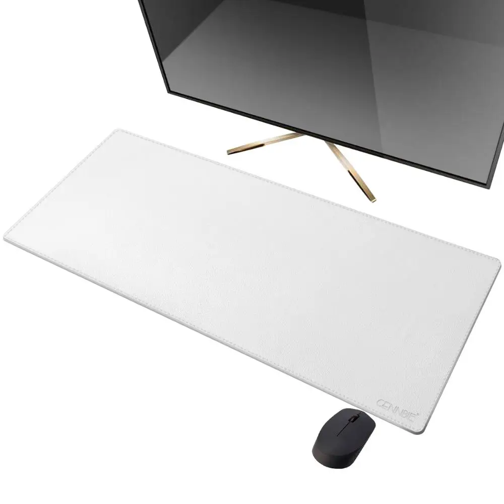 large white mouse mat