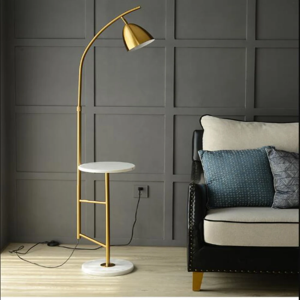 floor lamp with coffee table