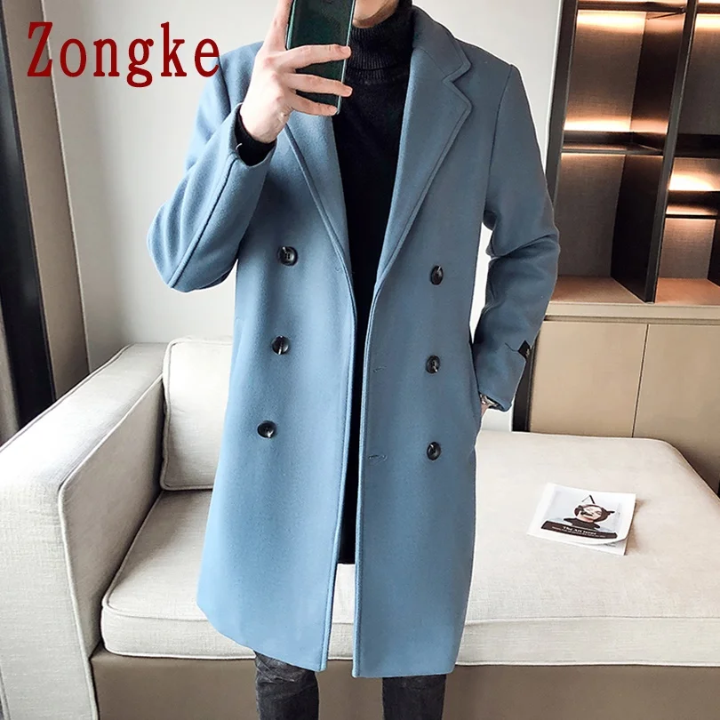 long coat wool mens