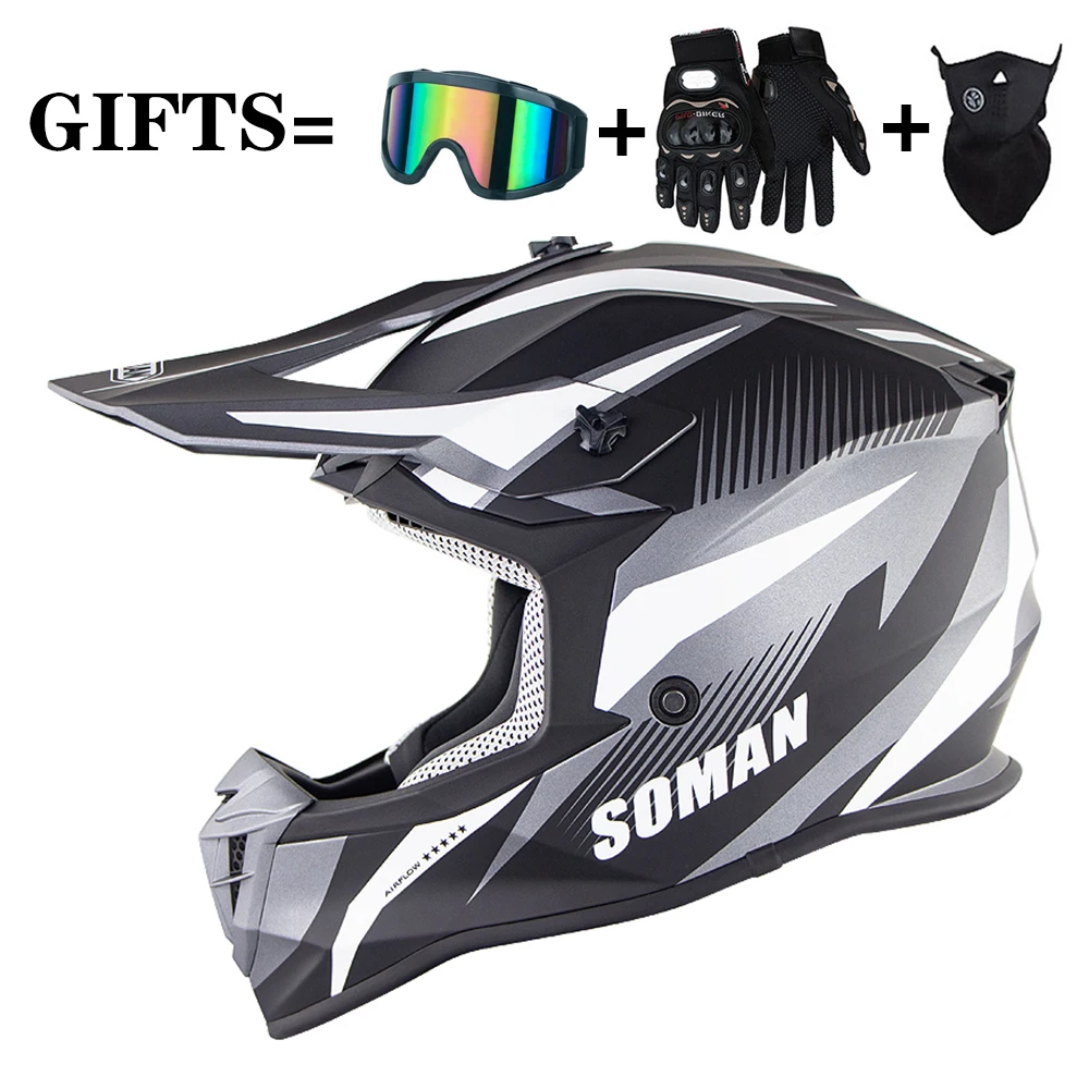 winter motocross helmet