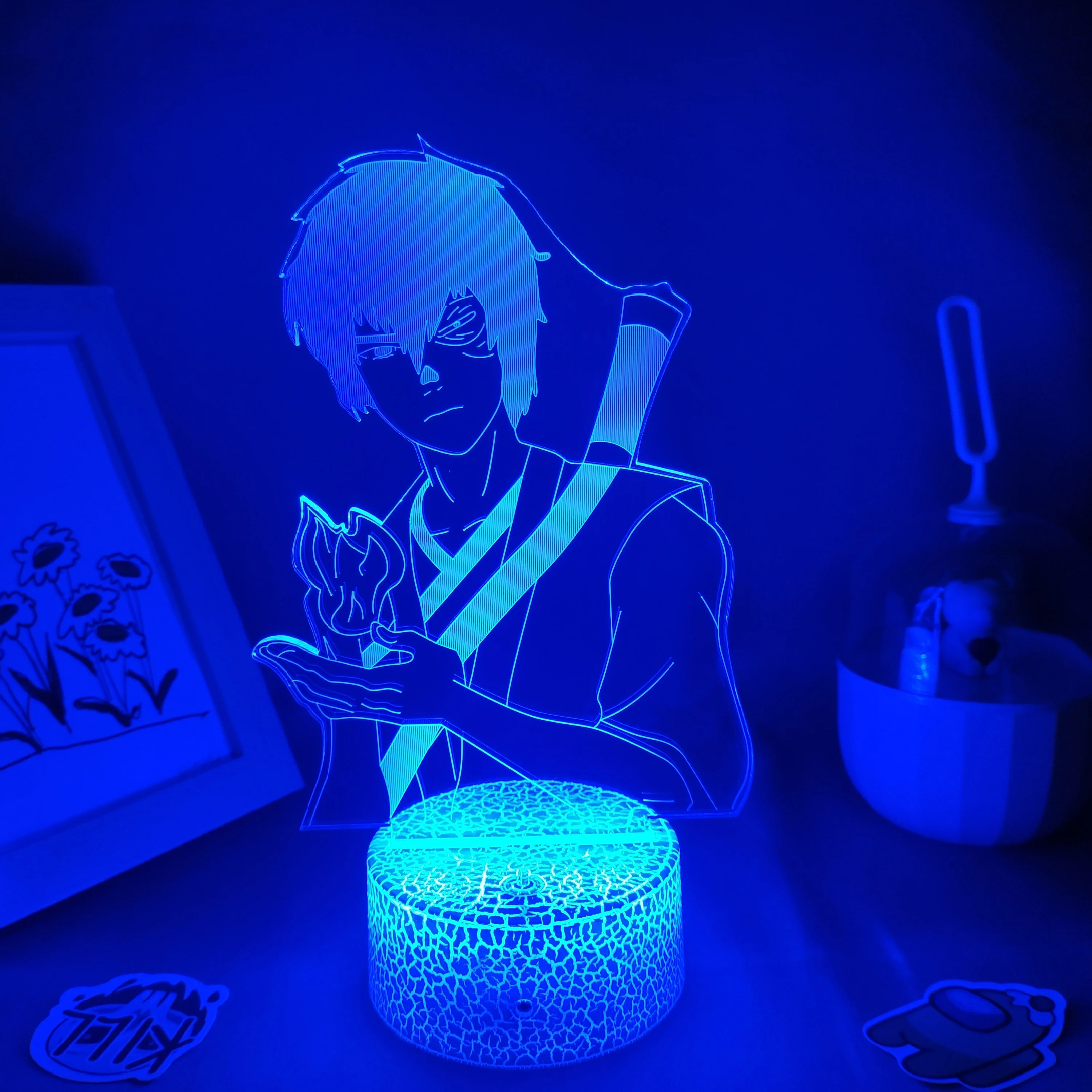 Avatar The Last Airbender 3D Led Lamp: Suki Led Lamp