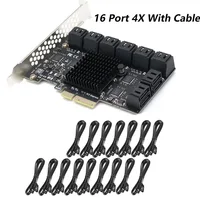 16port 4X and cable