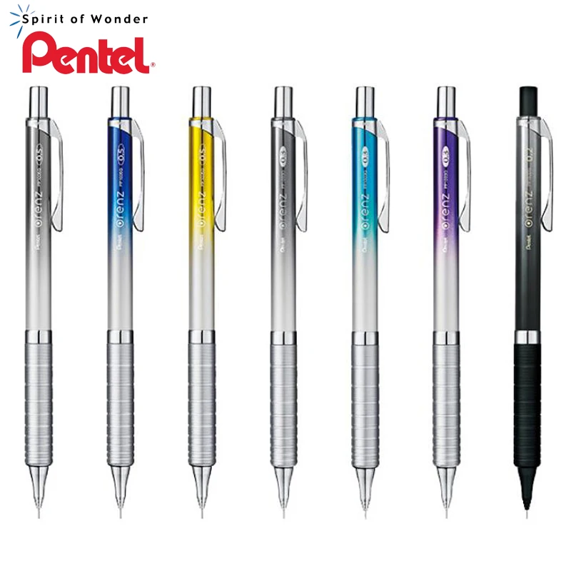 Japan Pentel Graphgear PG1000 0.3~0.9mm Drafting Mechanical Metal Rod  Pencil Pg 1013/1015/1017/1019 Student Office Design Artist