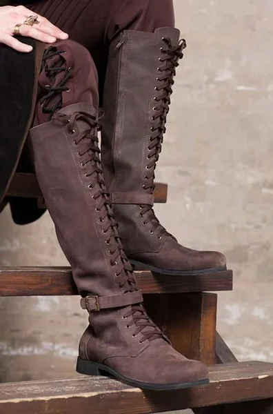 Men's Medieval Leather Shoe Middle Ages 