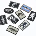 Fishing Embroidery Cloth Stickers Patches 7.9x5cm Diy Accessory