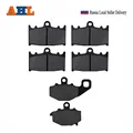 AHL Motorcycle Front and Rear Brake Pads For KAWASAKI ZZ-R 400 ZZR400 (ZX 400 N) ZR400 ZX600 ZX6R ZX9R