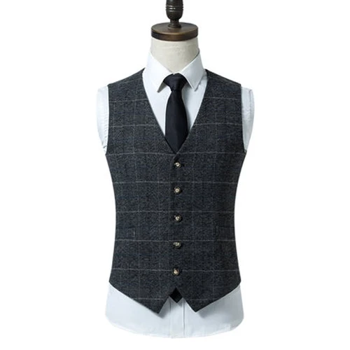 Men Casual Sleeveless Jacket Coat Mens 