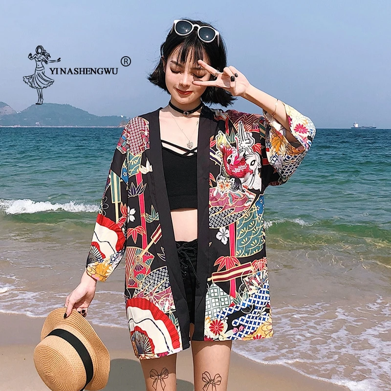 fish print shirt womens