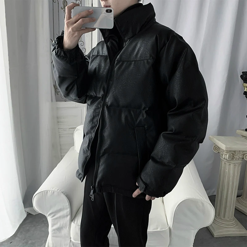 Collar Puffy Jacket Fashion Boys Coat 