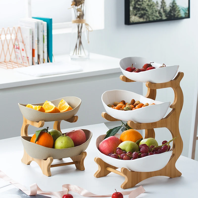 ceramic fruit bowl stand