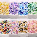 2mm 3mm 4mm Uniform Glass Seedbeads 11/0 8/0 6/0 Wear Resistant Opaque Round Spacer Beads For DIY Jewelry Making Sewing Material preview-2