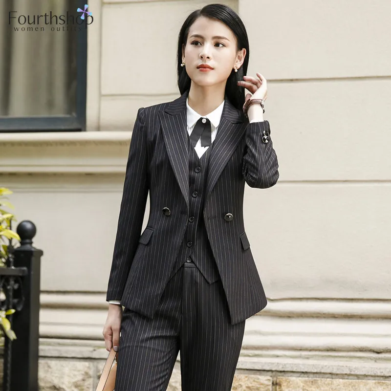 2022 Fashion Women Suits Office Lady 