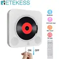 Retekess TR609 Wall Mounted CD Player Surround Sound FM Radio Bluetooth USB MP3 Disk Portable Music Player Remote Control Home