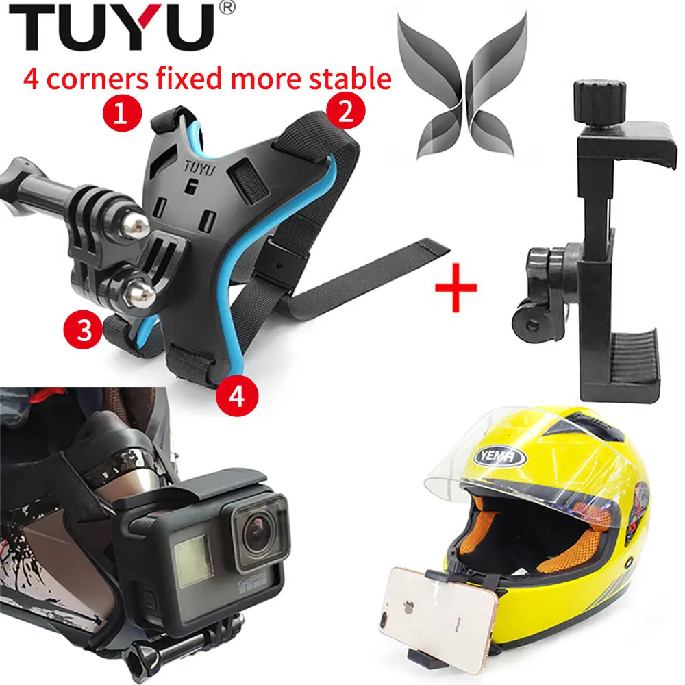 gopro hero 4 motorcycle helmet mount