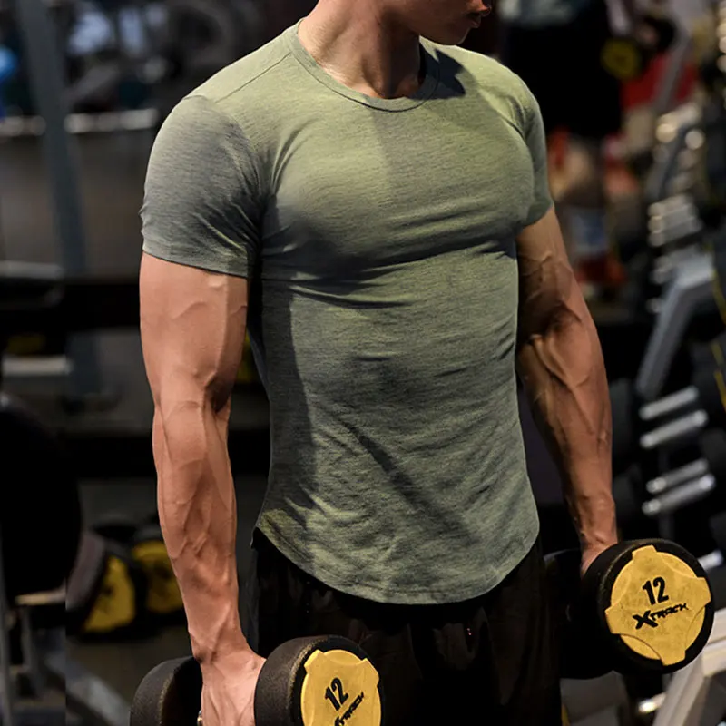 spandex men's t shirts