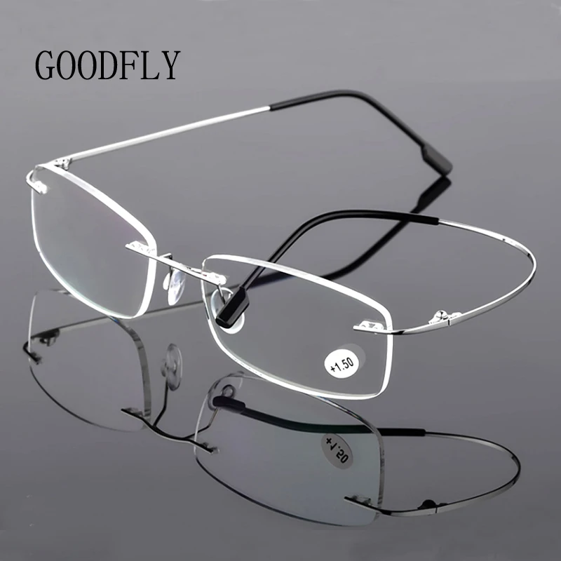 rimless blue light glasses