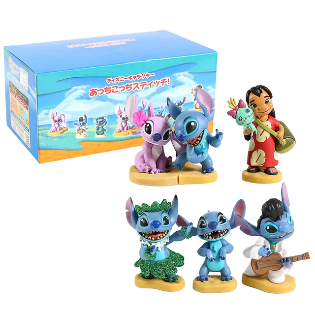 lilo and stitch collectible mini figures