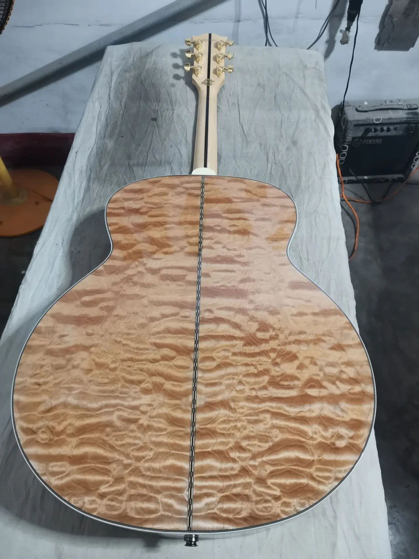 quilted maple guitar