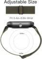 20mm/22mm band For Amazfit GTS/2/2e/3/GTS2 Mini/GTR/3/Pro/GTR2/47mm/42mm/stratos Nylon Elastic Watch Bracelet Amazfit bip strap preview-3