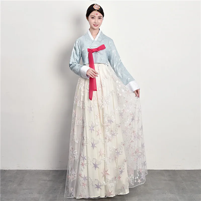 short sleeve hanbok