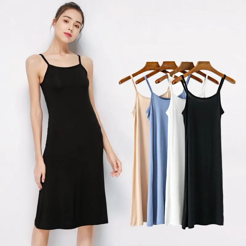 Modal Comfortable full slip dress 