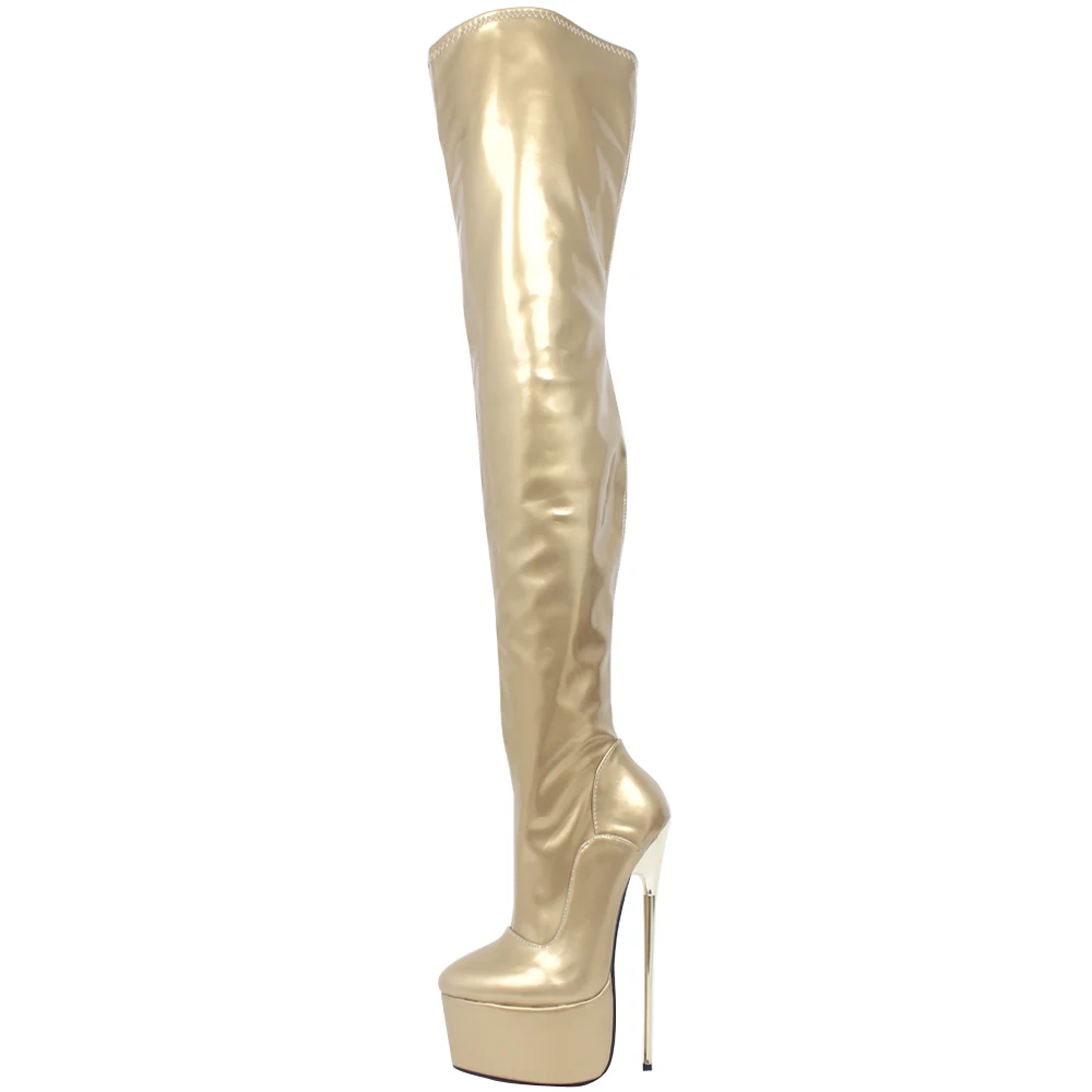 jadon patent leather platform boots