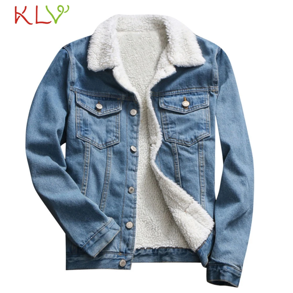 denim jacket with wool lining