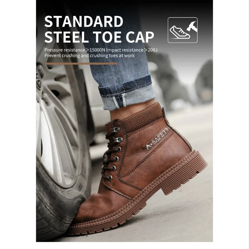 Mens Work Boots 2021 Fashion Outdoor 