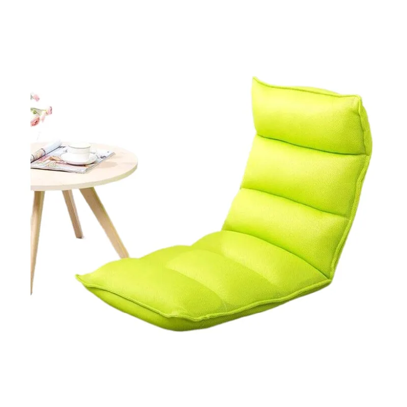 green floor chair