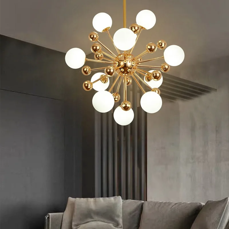 sputnik flush mount light