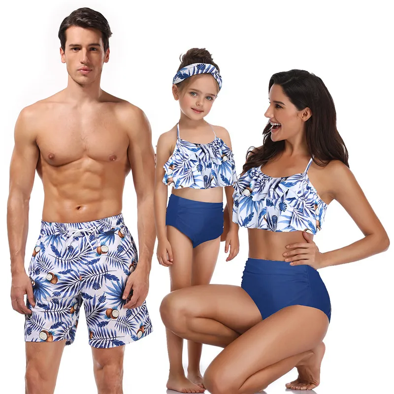 father daughter matching swimsuits