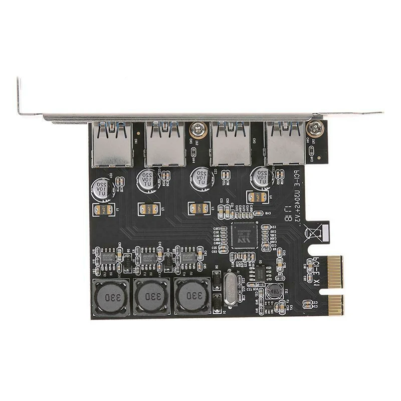 Купить Компьютерные кабели и разъемы | PCI-E To USB 3.0 4-Ports Hub PCI ...