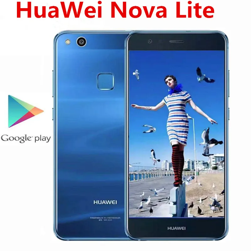 Original HuaWei P10 Lite Nova Lite 4G LTE Mobile Phone 5.2" FHD 1920X1080 4GB RAM 64GB ROM Kirin 658 Android 7.0 12.0MP+8.0MP