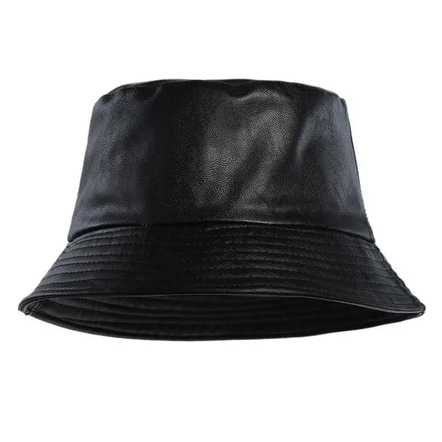 pu bucket hat