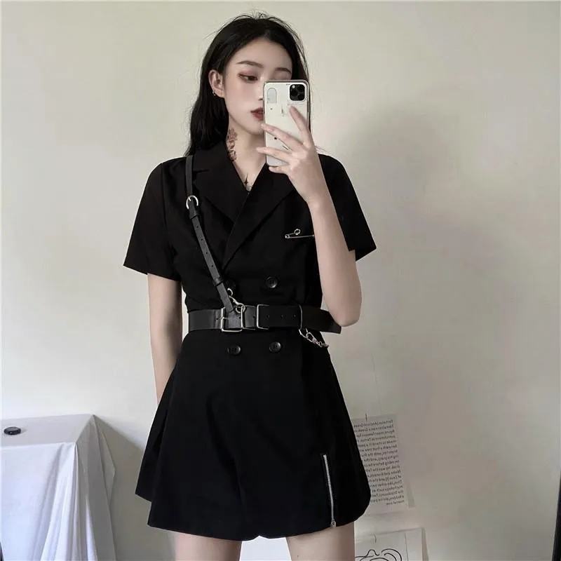 knee length korean dress