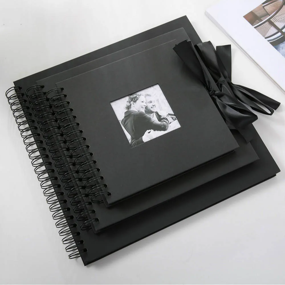 60 Pages Photo Album Kraft Paper Photocard Holder Book