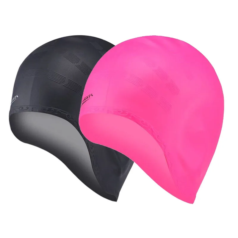 Adults Swimming Caps Waterproof Men and 