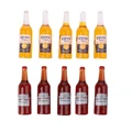 10Pcs 1/12 Dollhouse Miniature Resin Simulation Wine Bottle Simulation Beer Bottle Model preview-4