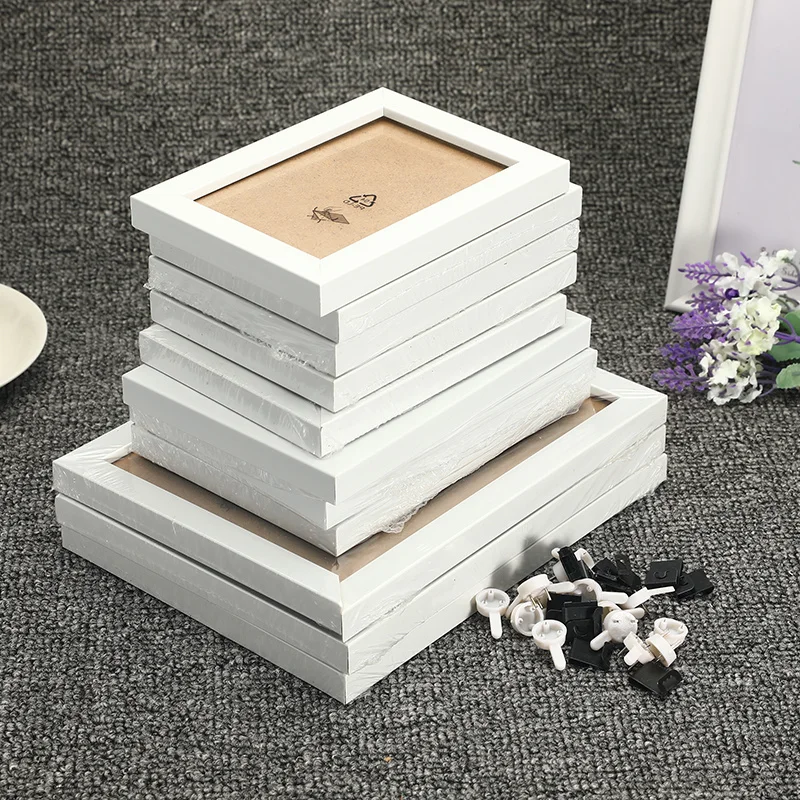 9/11/15 Pcs/Set Wood Picture Frames Wall Photo Frame Family for Pictures to Put Photos Display Living Room Bedroom Wall Decor