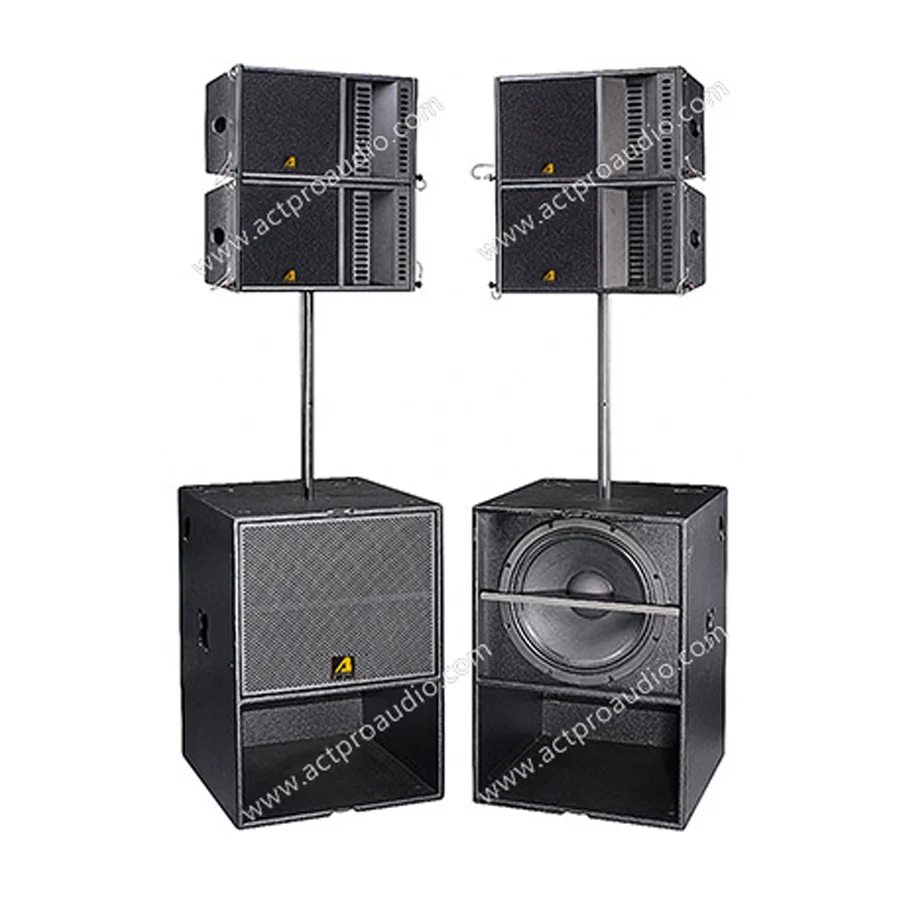 array speakers with subwoofer