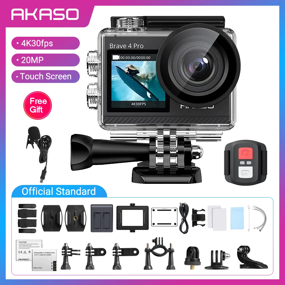 akaso waterproof camera