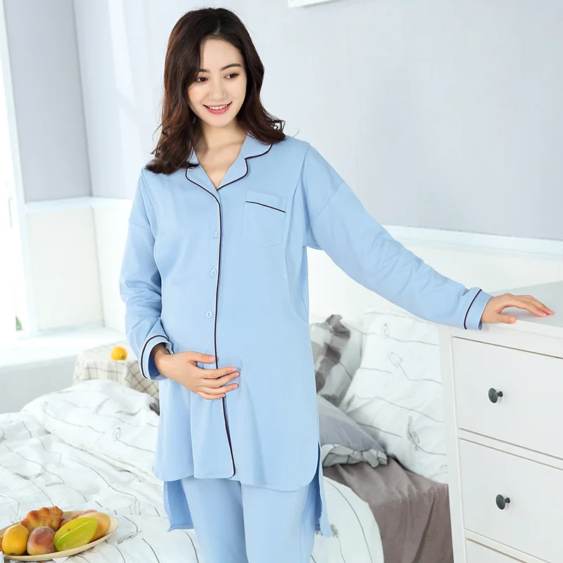 Maternity Robe Cotton Pregnancy 