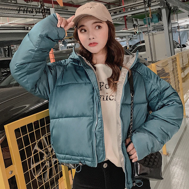 Fitaylor Winter Cotton Padded Jackets 