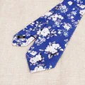 Classic Men's Flower Ties Handmade Cotton Tie For Men 6CM Narrow Floral Neckties Gift Wedding Party Casual Gravatas Paisley Tie preview-4