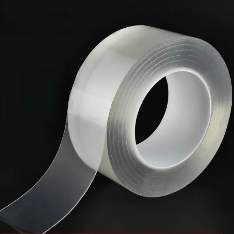 1/2/3/5M Nano Tape Double Sided Tape Transparent Reusable Waterproof  Adhesive Tapes Cleanable Kitchen