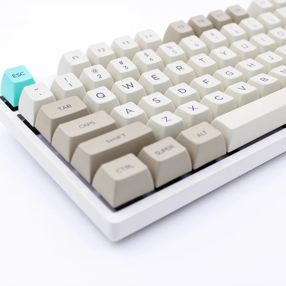 retro beige sa keycaps