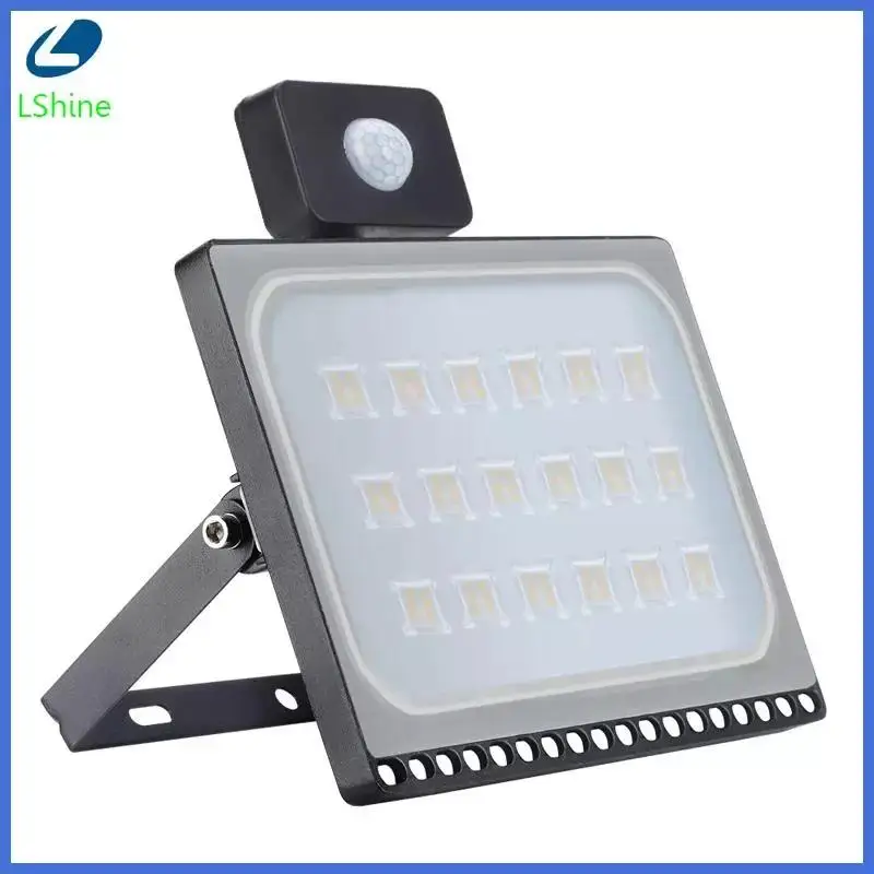 pir led flood light 100w