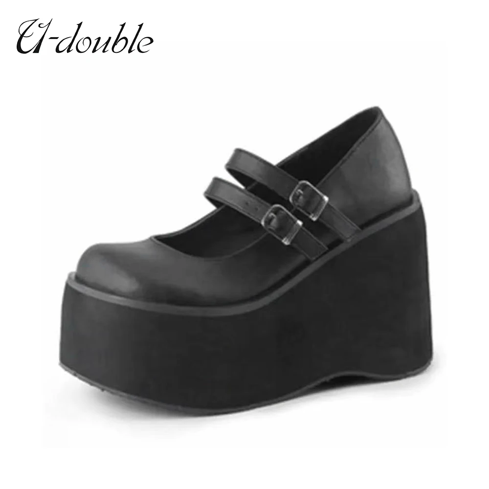 platform mary janes goth