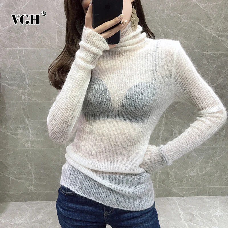 VGH Slim See Through Sweater 
